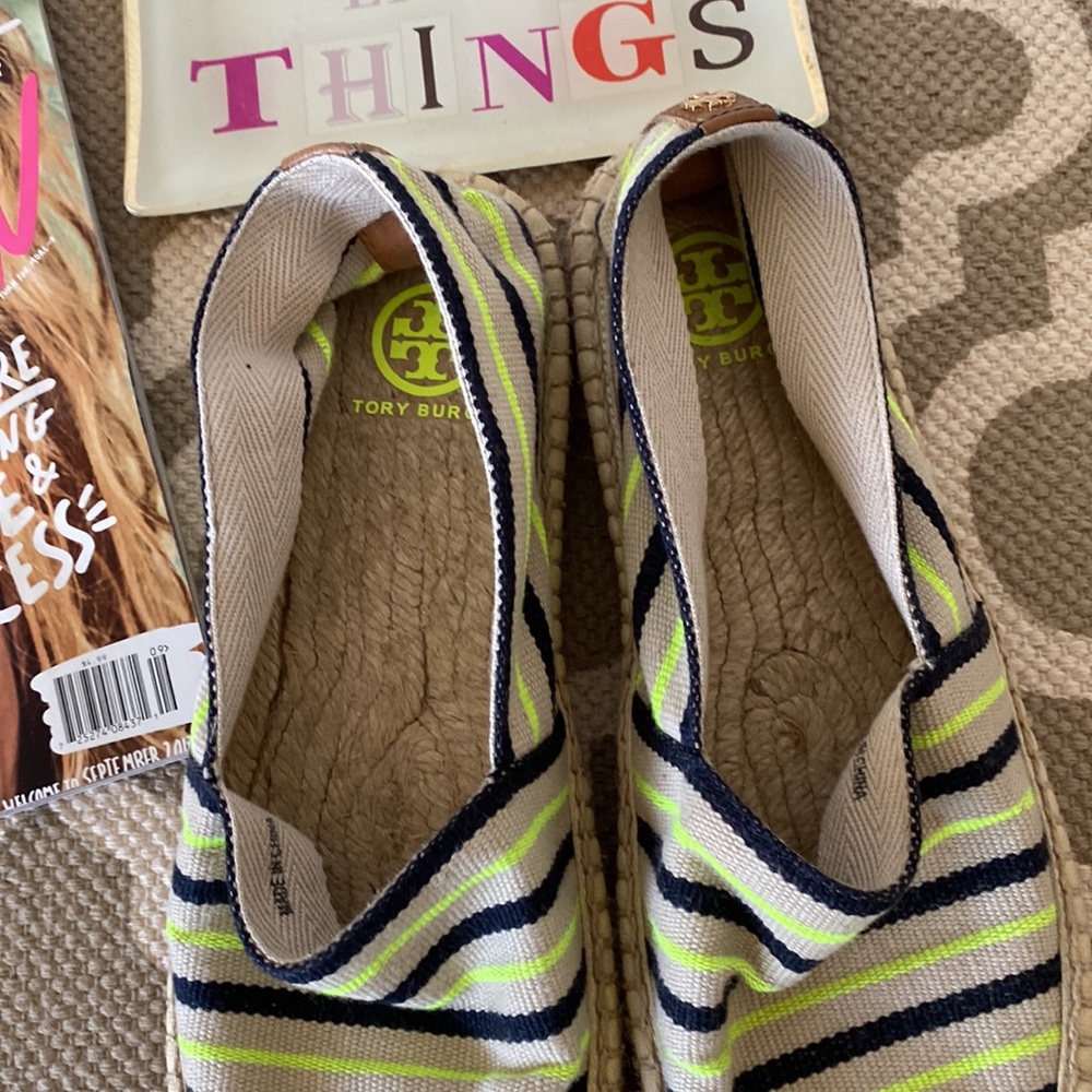 Tory Burch multicolor espadrilles; size 8; NWOT - Picture 4 of 12
